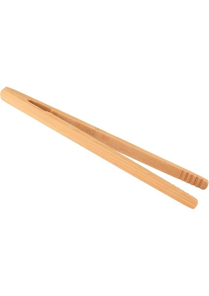 Three Beans 1 Adet / Grup Bambu Gıda Maşa Mutfak Eşyaları Büfe Pişirme Araçları Anti-Isı Ekmek Klip Pasta Kelepçe Barbekü Mutfak Maşa | Maşa (Yurt Dışından)