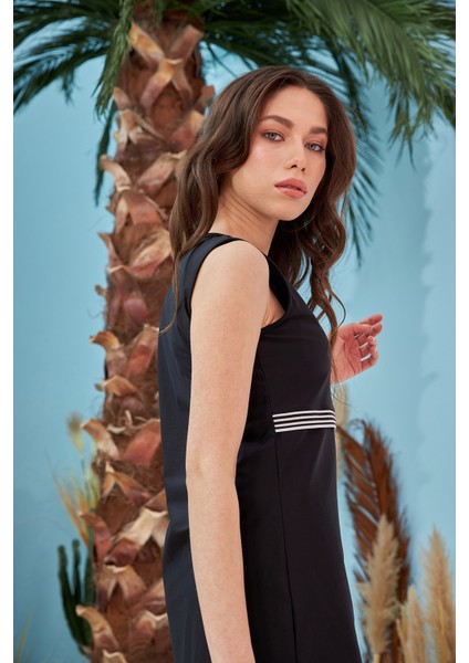 Yarı Kapalı Tesettür Mayo Sıfır Kol 720-011 Esma indirimleri