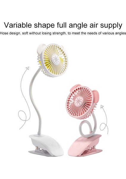 Bd-Jz8 Yaramaz Köpek Klipsi USB Fiş Şarj Fanı Beyaz (Yurt Dışından) fırsatları