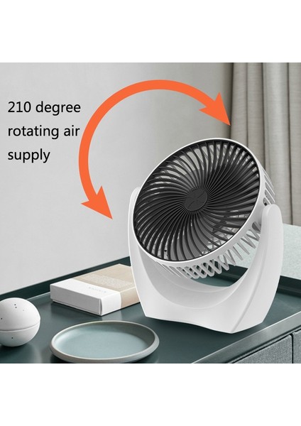 USB Masaüstü Fan Mini Ev Yurt Taşınabilir Fan U Türü Siyah (Yurt Dışından) modelleri