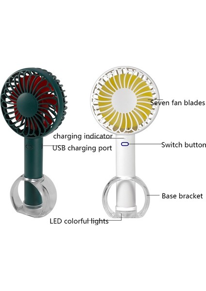 FS-H01 Mini Fan Siyah (Yurt Dışından)