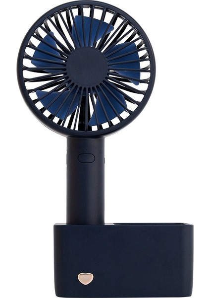 MR-005 Yaz Taşınabilir Sessiz Masaüstü USB El Taşıyıcı Mini Fan Mavi (Yurt Dışından)