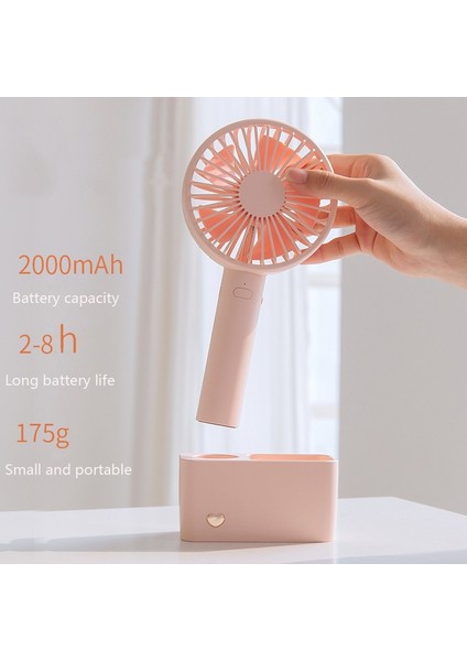 MR-005 Yaz Taşınabilir Sessiz Masaüstü USB El Taşıyıcı Mini Fan Mavi (Yurt Dışından) modelleri
