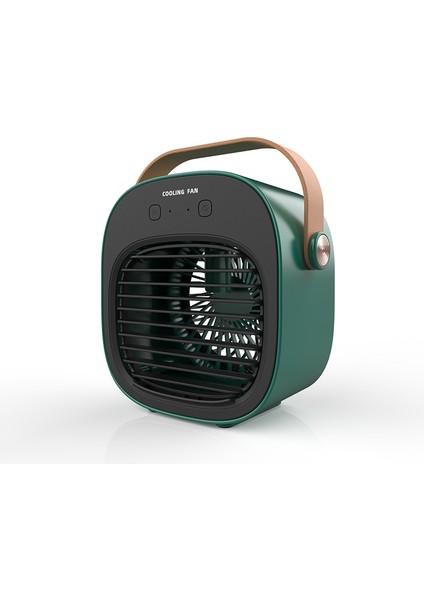 USB Taşınabilir Nemlendirici Sprey Soğutma Fanı Yeşil (Yurt Dışından)