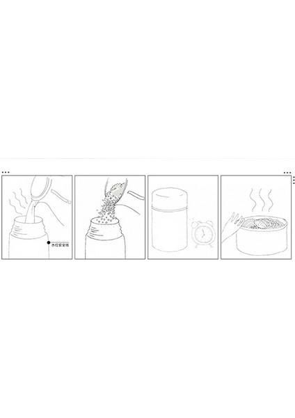 1 Adet 800 ml Gümüş Büyük Kapasiteli Termos (Yurt Dışından)