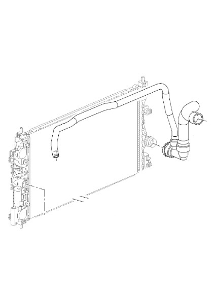 Opel Astra J 2.0 Dizel Motor Radyatör Su Çıkış Borusu Ibra Marka fiyatları