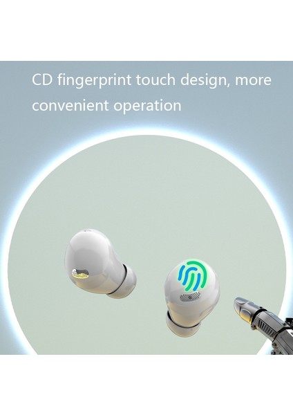 Mini Stereo Touch Wiress Kulaklıklar Klasik Siyah (Yurt Dışından)