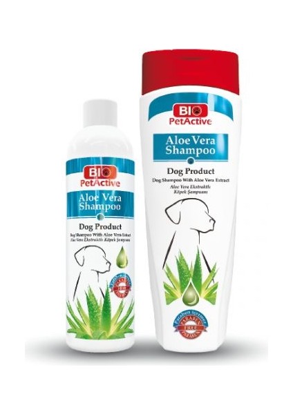 Bio Petactive Aloe Vera Özlü Köpek Şampuanı 250ML