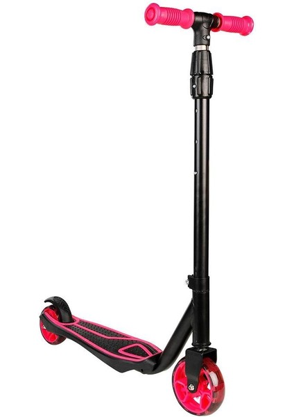 2 Tekerlekli Işıklı Scooter Pembe 5+ modelleri