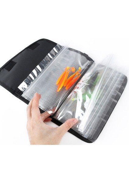 Balıkçılık Cazibesi Depolama Cüzdanı Su Geçirmez Yem (Yurt Dışından) modelleri