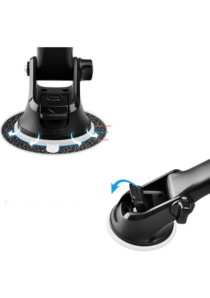 Tüm Telefonlara Uyumlu Araba Akrobat Telefon Tutucu Torpido Vakumlu Araç Içi Tutacağı modelleri