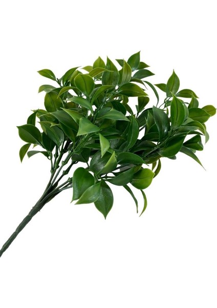 Yapay Çiçek Yeşil Limon Yaprağı Demet Şimşir Demeti Garnitür Aradal Dekoratif Yapay Bitki fırsatları