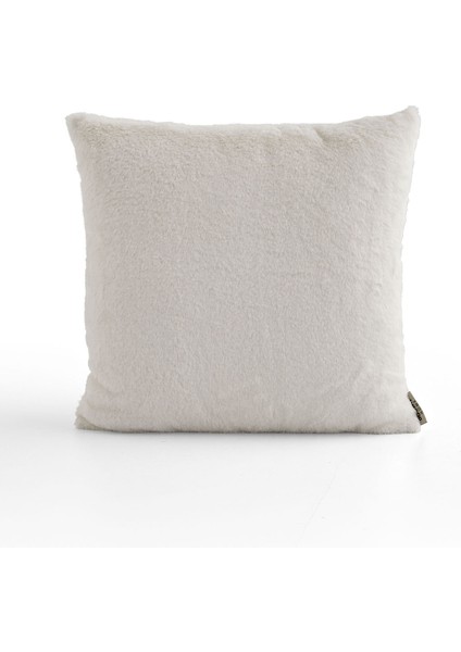 Home Peluş Ekru Kırlent