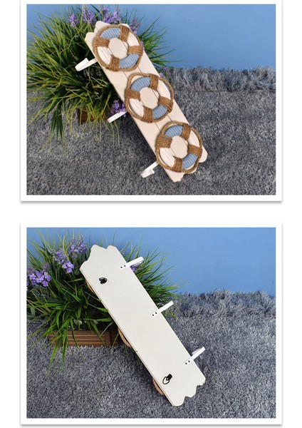 Ahşap Kanca Dekoratif Askı Duvar Anahtar Tutucu Lifebuoy Şekli Ceket Raf Ev Dekor Aksesuarları (Yurt Dışından) modelleri