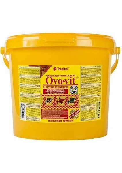 Ovo-Vit Flake Yumurtalı Pul Yem 100GR Açık modelleri