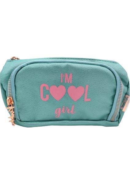 Ecrou Kaukko Sparkle Plump Kalem Çantası Turkuaz