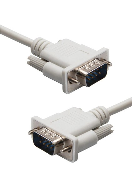 1.5 Metre Db9 Erkek Erkek Kablo RS232 Seri 9 Pinli Veri Kablosu