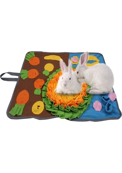 Köpek Besleme Mat Snuffle Pad Yavru Eğitim Pedleri Büyük Battaniye Tavşan Etkinlik Mat Foring Becerileri / Stres Yayın Için | (Yurt Dışından)