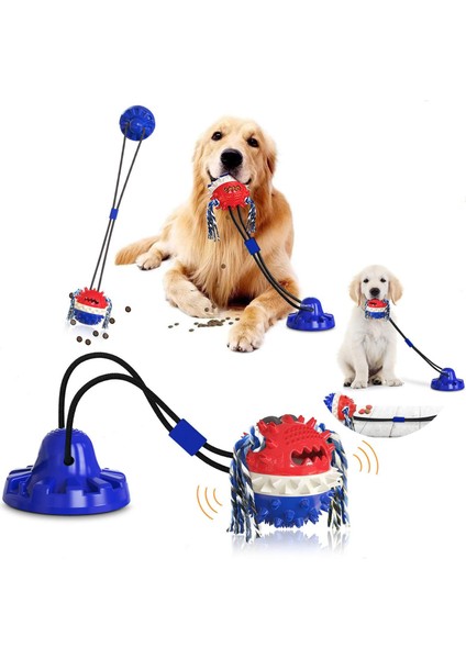 Köpek Çiğnemek Halat Oyuncak Tug Savaş Oyunu Topu Vantuz Oyuncak Köpek Diş Temizleme Molar Çok Fonksiyonlu Interaktif Eğitim Oyuncak | Köpek Oyuncakları (Yurt Dışından) modelleri