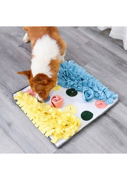 Pet Köpek Snuffle Mat Burun Kokusu Eğitim Battaniye Koku Ped Besleme Kase Yıkanabilir Gıda Dağıtıcı Halı Pet Oynama Malzemeleri | Köpek Oyuncakları (Yurt Dışından) modelleri