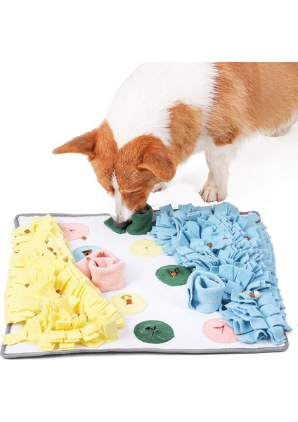 Pet Köpek Snuffle Mat Burun Kokusu Eğitim Battaniye Koku Ped Besleme Kase Yıkanabilir Gıda Dağıtıcı Halı Pet Oynama Malzemeleri | Köpek Oyuncakları (Yurt Dışından) fırsatları