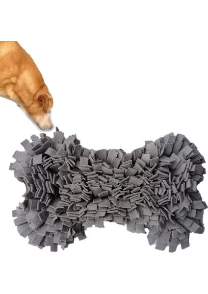 Kemik Şekilli Pet Köpek Snuffle Mat Burun Kokusu Eğitim Battaniye Koku Pad Yavaş Besleme Kase Gıda Dağıtıcı Halı | (Yurt Dışından)