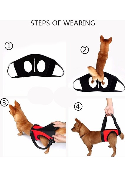 Köpek Asansörleri Destek Yelek Pet Yardım Ürünler Yaka Tasma Köpekler Için Kolu Kaldırma Demeti ile Köpek Koşum | Köpek Koşum | Tasma Köpeği Tasma Koşum (Yurt Dışından) fırsatları