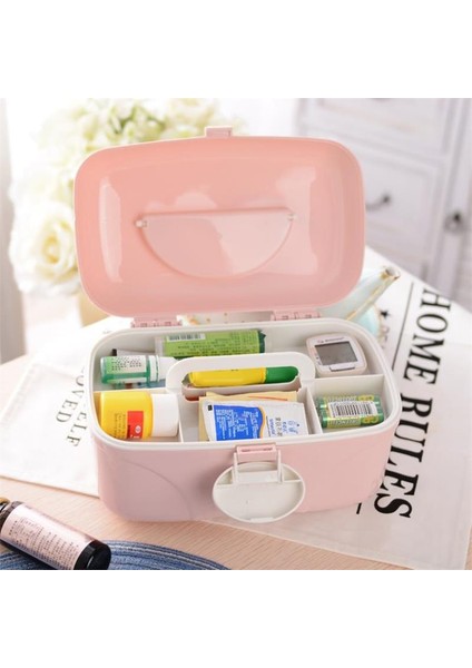 Çok Katmanlı Ilk Yardım Kiti Depolama Organizatör Tıp Kutusu Plastik Kutu Kozmetik Saklama Kutusu Öğrenci Yurdu Ev Saklama Kutusu | Saklama Kutuları ve bidon (Yurt Dışından) fiyatları