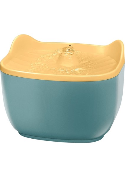 2.5l Büyük Kapasiteli Yavru Kedi Su Çeşmesi Otomatik Pet Kedi Su Çeşmesi Elektrikli Köpek Kedi Pet Bowl Pet Su Pipseri | Kedi Besleme ve sulama Malzemeleri (Mavi) (Yurt Dışından)