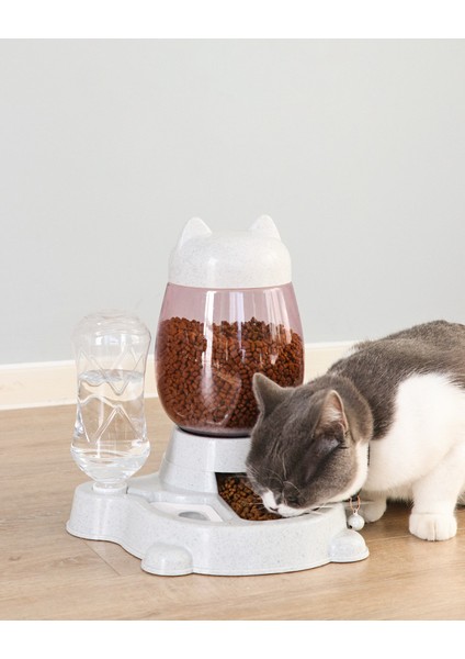 Pet Köpek Kedi Otomatik Besleyici Kase Köpekler Içme Su Şişesi Kitten Kaseler Yavaş Gıda Besleme Konteyner Malzemeleri | Kedi Besleme ve sulama Malzemeleri (Yurt Dışından) modelleri