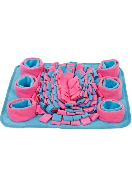 Pet Kedi Köpek Snuffle Mat Interaktif Köpek Bulmaca Oyuncaklar Oyunu Besleyici Yavaş Besleme Pet Sniffing Mat Eğitim Yuvarlanma Köpek Oyna Mat | Köpek Oyuncakları (Yurt Dışından)