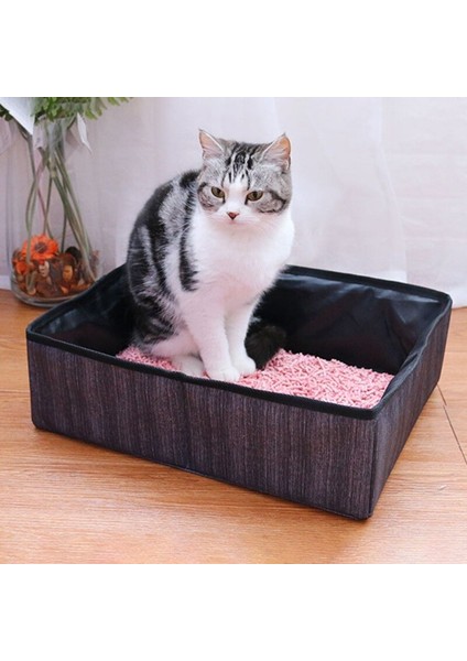 Katlanabilir Çöp Kutusu, Taşınabilir Kedi Tuvalet, Katlanır Kedi Poop Pot, Kedi Lazımlık, Pet Kedi Malzemeleri (Yurt Dışından) fiyatları