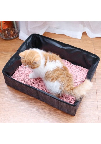 Katlanabilir Çöp Kutusu, Taşınabilir Kedi Tuvalet, Katlanır Kedi Poop Pot, Kedi Lazımlık, Pet Kedi Malzemeleri (Yurt Dışından) modelleri