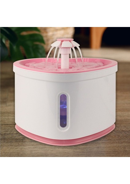 2.0l Otomatik Kedi Su Çeşmesi Içme LED Gece Aydınlatma Pet Su Dağıtıcı USB Şarj Kediler Su Besleyici Kase | Kedi Besleme ve sulama Malzemeleri (Yurt Dışından)