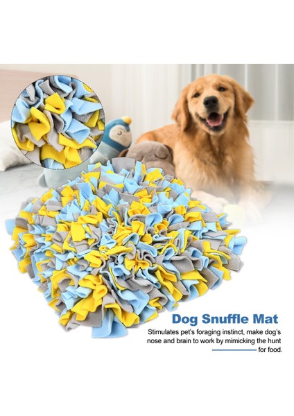 Yemeklendirme Beceri Battaniyesi Besleme Yumuşak Pet Oyuncaklar Burun Çalışma Modern Dokuma Köpek Snuffle Mat Eğitim Ev Koku Ped Kokusu Yıkanabilir | Evler, Kennels kalemler (Yurt Dışından) fırsatları