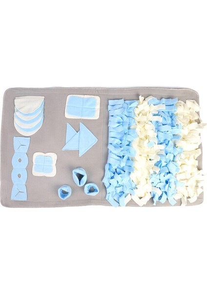 Pet Köpek Snuffle Mat Burun Kokusu Eğitim Battaniye Koku Pad Yavaş Besleme Kase Köpek Oyuncaklar (Yurt Dışından)