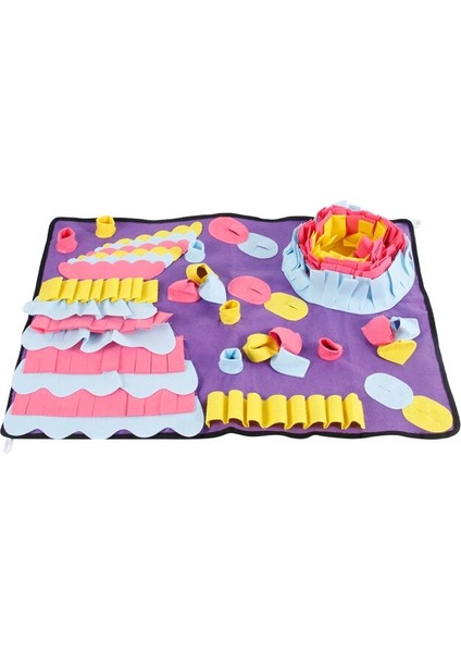 Pet Köpekler Snuffle Mat Kaçak Gıda Anti Boğulma Pedi Kedi Köpek Eğitim Battaniye Burun Çalışma Oyuncak Yavaş Paspaslar Besleme Zekası | Evler, Kennels kalemler (Yurt Dışından)