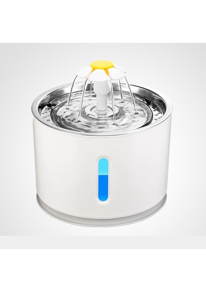 2.4l Otomatik Kedi Su Çeşmesi LED Elektrikli Dilsiz Su Besleyici USB Köpek Pet Drinker Kase Kedi Köpek Için Pet Içme Dağıtıcı | Köpek Besleme (Yurt Dışından)