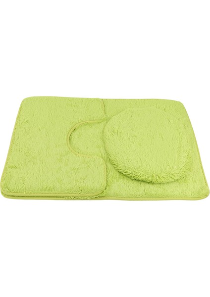3 Parçalı Banyo Kaymaz Mat Seti Tuvalet Halı Kaymaz Duş Halı Seti Ev Tuvalet Kapağı Duş Halı Paspas |kahverengi Üç Parçalı Set 50 * 80 cm + 50 * 40 Cmu Tipi + 47 * 51CM O Tipi (Yurt Dışından) fiyatları
