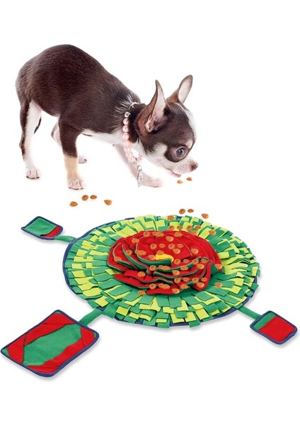 Pet Köpek Snuffle Mat Burun Kokusu Eğitim Battaniye Koku Pad Yavaş Besleme Kase Gıda Dağıtıcı Halı Stres Rahatlatmak Stres Bulmaca | Köpek Oyuncakları (Yurt Dışından) modelleri