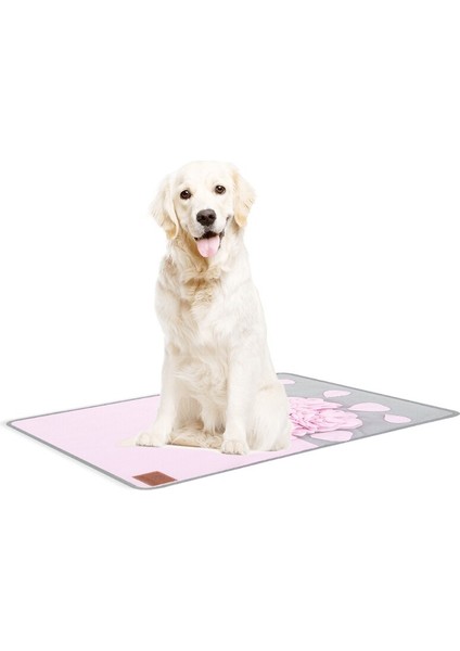 Pet Köpek Snuffle Mat Burun Kokusu Eğitim Battaniye Koku Pad Yavaş Besleme Kase Gıda Dağıtıcı Halı Stresi Rahatlatmak | Köpek Oyuncakları (Yurt Dışından)