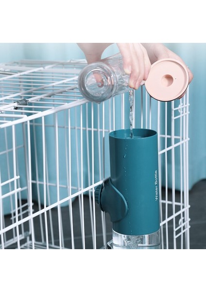 500 ml Pet Otomatik Su Dağıtıcı Köpek Kedi Paslanmaz Çelik Top Asılı Pet Içecek Su Besleyici | Kedi Besleme ve sulama Malzemeleri (Yurt Dışından) fiyatları