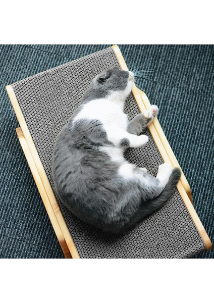 Oluklu Kağıt Kedi Tırmalamak Kurulu Deforme Kedi Yatak Dikey Oluklu Kağıt Taşlama Pençe Oyuncak (Yurt Dışından)