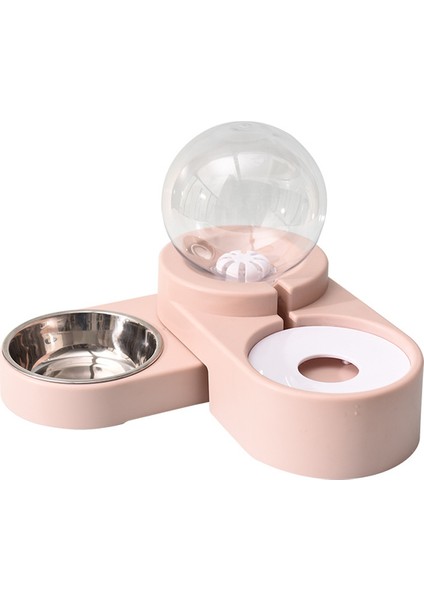 Pet Kedi Köpek Su Gıda Besleyici Otomatik Dağıtıcı 1.8l Kabarcık Konteyner Yeme Içmek Için Paslanmaz Çelik Kase | Köpek Beslemesi (Yurt Dışından)