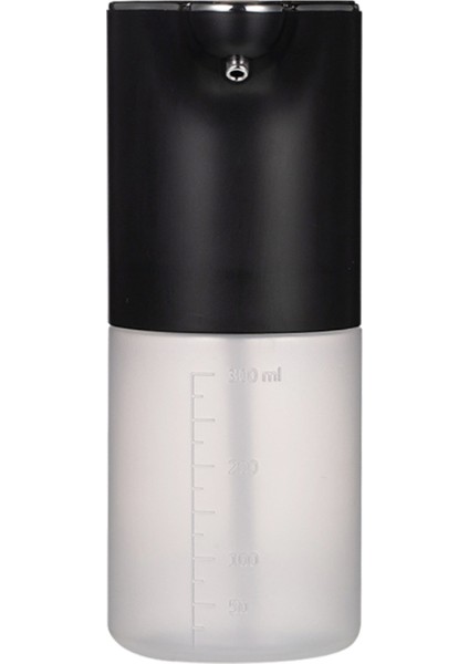 320ML Otomatik Sıvı Sabunluk El Ücretsiz Akıllı Sıvı Deterjan Sensörü Sabun (Siyah) (Yurt Dışından)