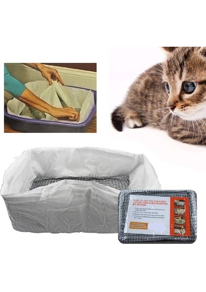 Pet Malzemeleri, Kedi Uygun, Kedi Çanta Çanta, Kedi Çöp Kutusu, Filtre Net, Kedi Kürek, Poop Temizleme Aracı (Yurt Dışından)