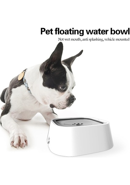 Köpek Su Kase Makinesi Taşınan Yüzer Kase Kedi Su Kase Yavaş Su Besleyici Dağıtıcı Anti Taşması Pet Çeşmesi | Kedi Besleme ve sulama Malzemeleri (Yurt Dışından) modelleri