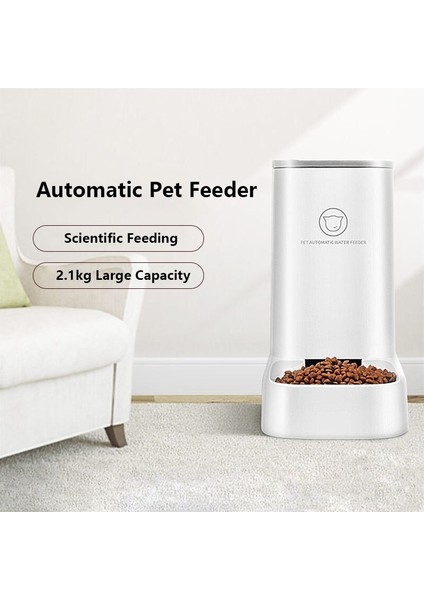 2.1 kg + 3.8l Büyük Kapasiteli Pet Köpek Kedi Otomatik Pet Besleyici Su Dispenseri Çeşmesi Tüm Evcil Hayvanlar Için Içme Suyu Gıda Besleme | Köpek Beslemesi (Yurt Dışından) modelleri
