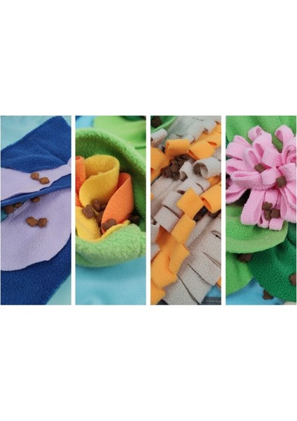 Pet Köpek Snuffle Mat Burun Kokusu Eğitim Battaniye Kelepiş Pad Yavaş Besleme Kase Gıda Dağıtıcı Halı Stres Rahatlatmak Stres Oyuncak | Köpek Oyuncakları (Yurt Dışından)