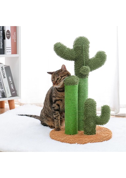 Kaktüs Kedi Tırmanma Çerçevesi Tırlanma Sonrası Pet Sisal Kedi Oyuncak (Yurt Dışından) fırsatları